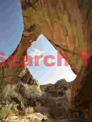 Sipapu Bridge Viewed from Up-Canyon Vantage Point