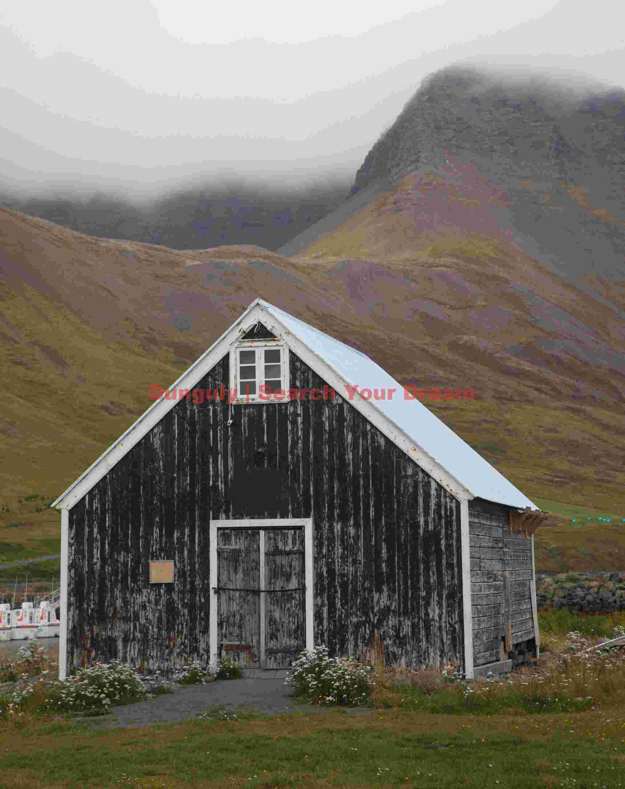 Glacial Ice Formation at Small black hut