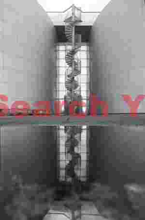 Spiral reflection; Perlan, Reykjavik