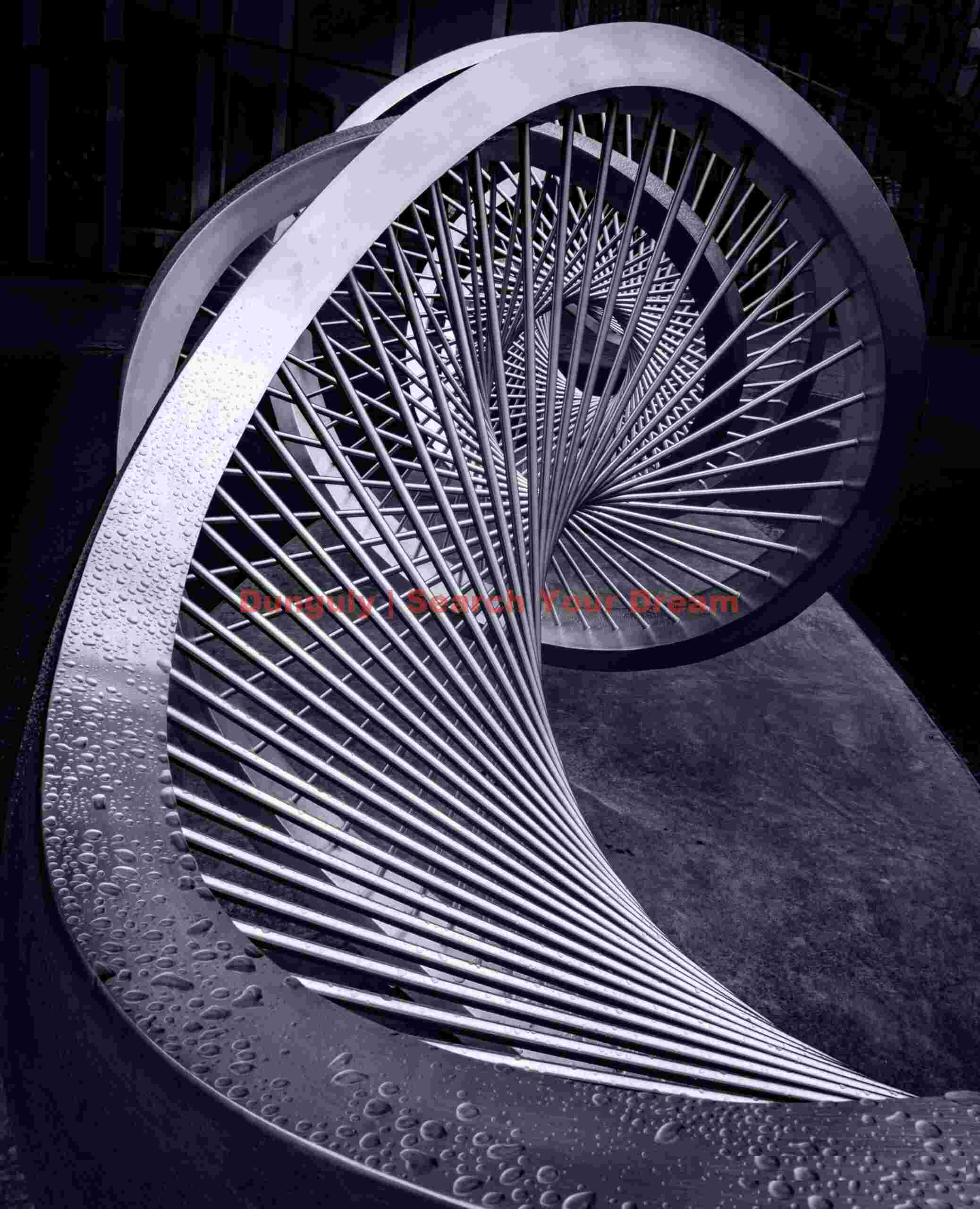Spiral sculpture; Harpa concert hall, Reykjavik