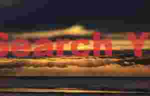 Sunset sky over Solfario