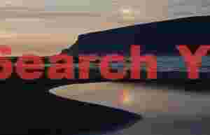 Sunset view across Dyrholaey lagoon; South Iceland