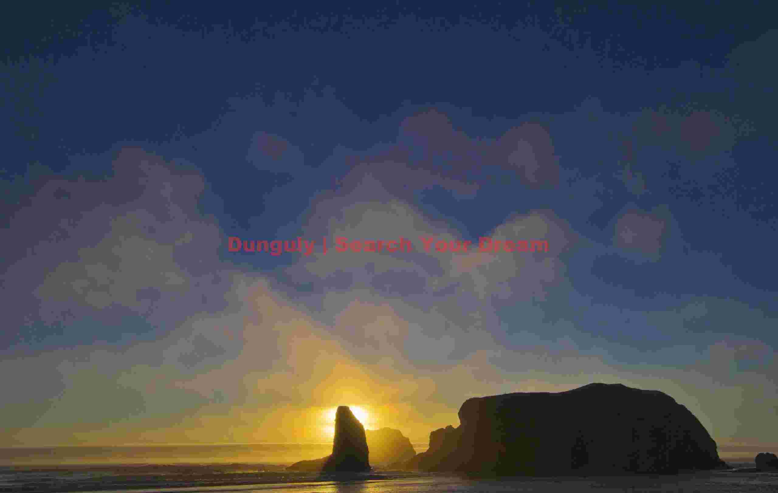 Sunset Stone Backdrop