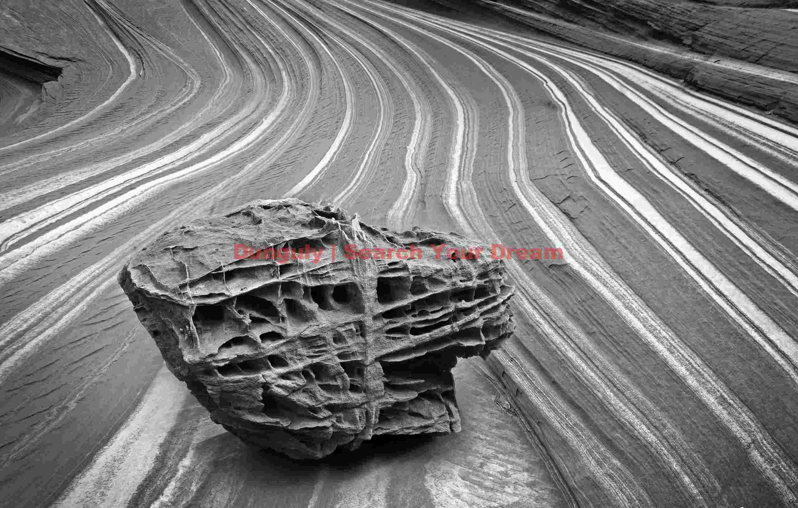 A stunning landscape photograph capturing swirls #2.