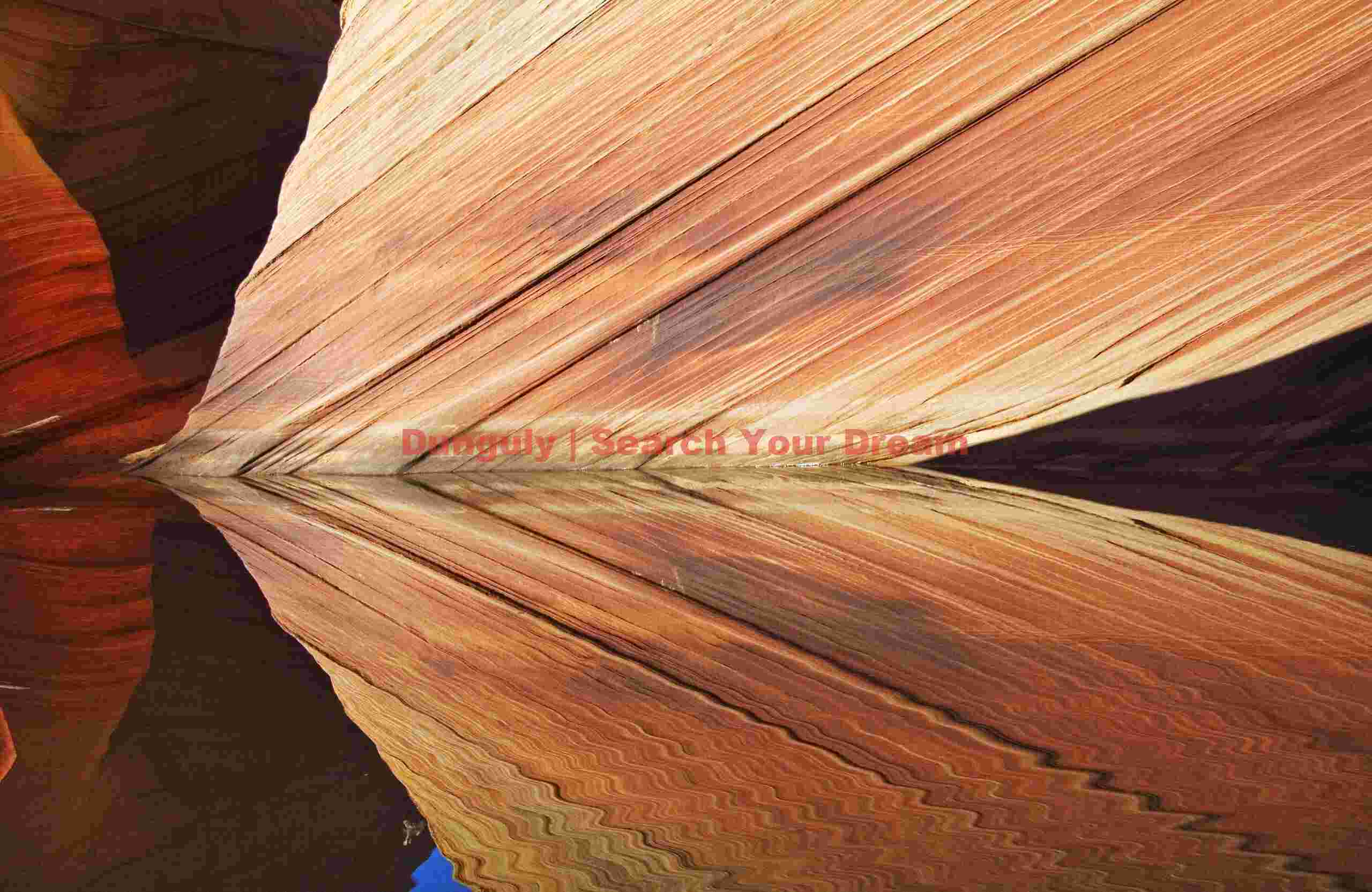 The Wave - Coyote Buttes - Reflections #6