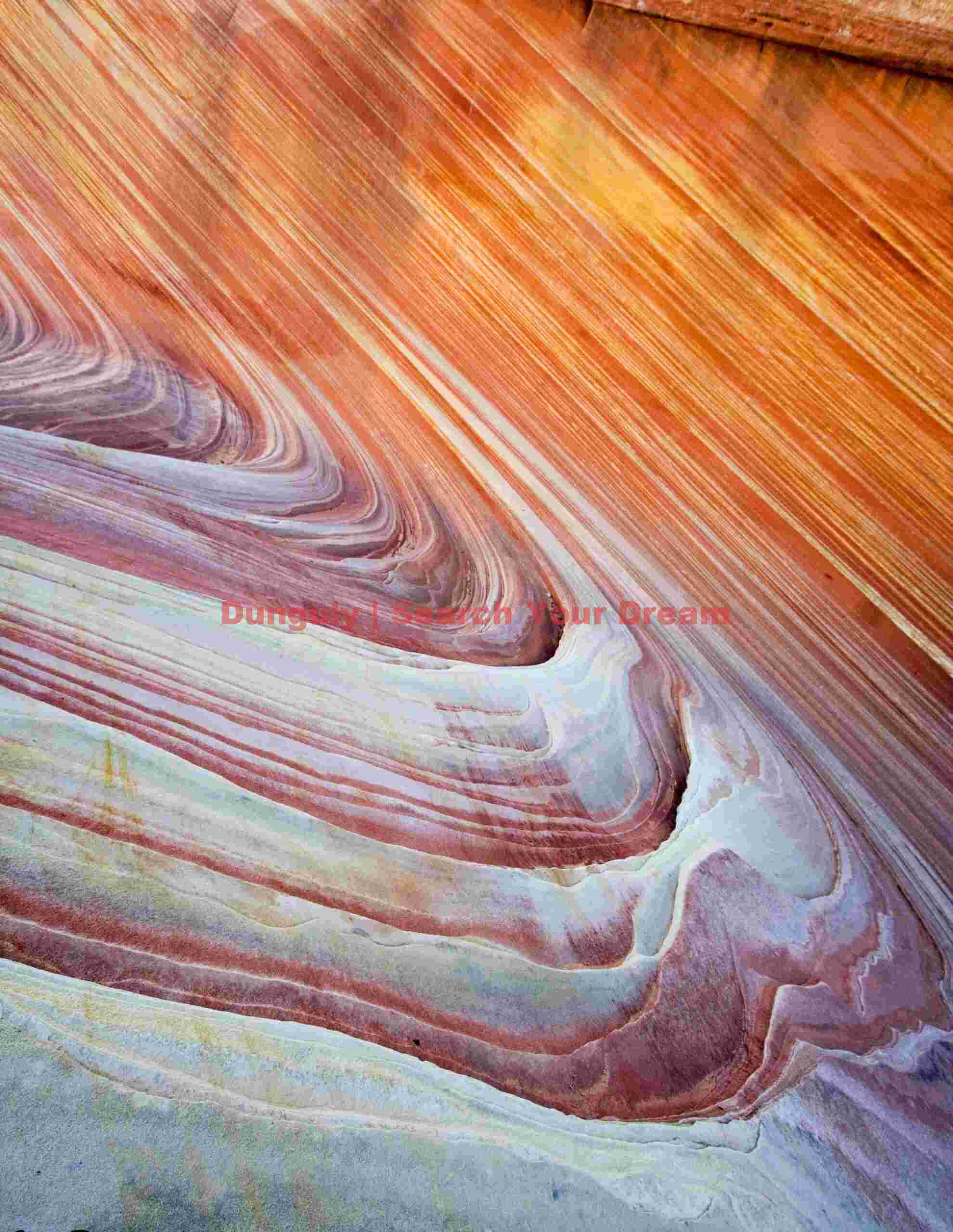The Wave - Coyote Buttes - Reflections #7