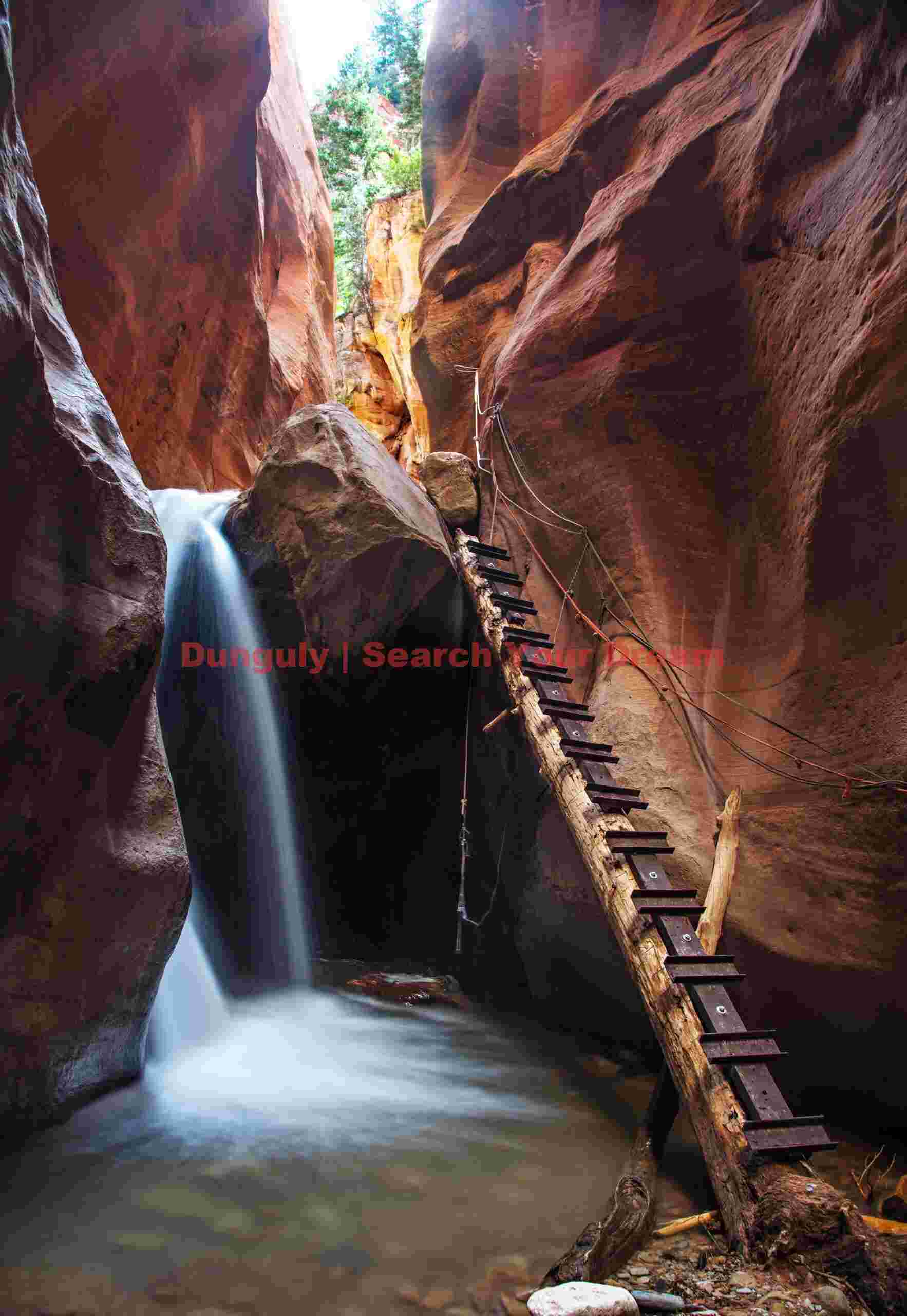 The first ladder, Kanarrra Creek