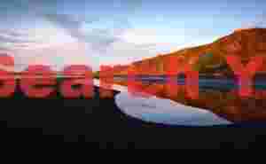 Tide pool, 4-30 am - Vatnsnes peninsula