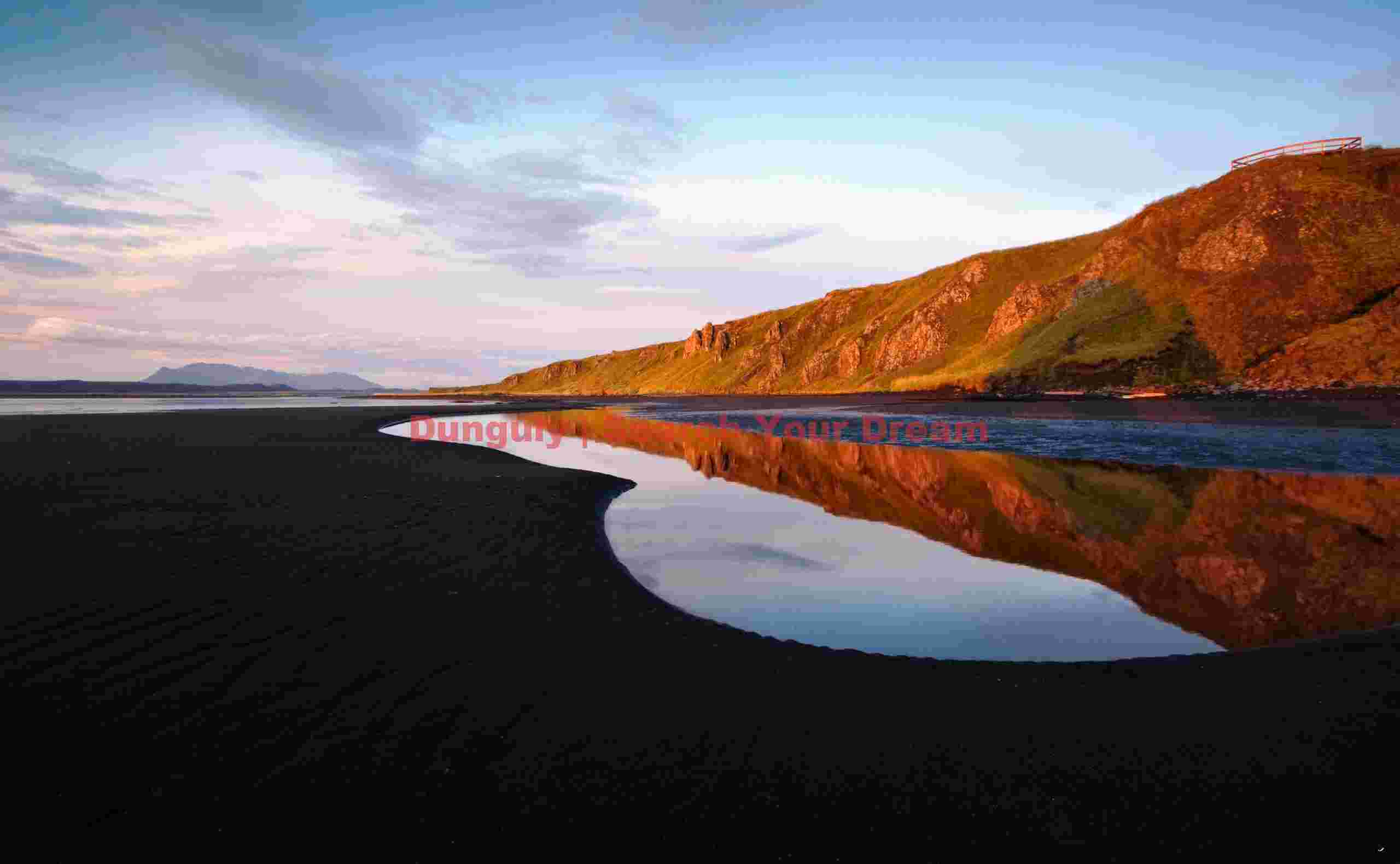 Tide pool, 4-30 am - Vatnsnes peninsula