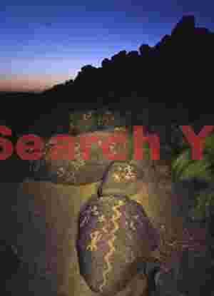 Twilight Petroglyphs #5 at Painted Rocks