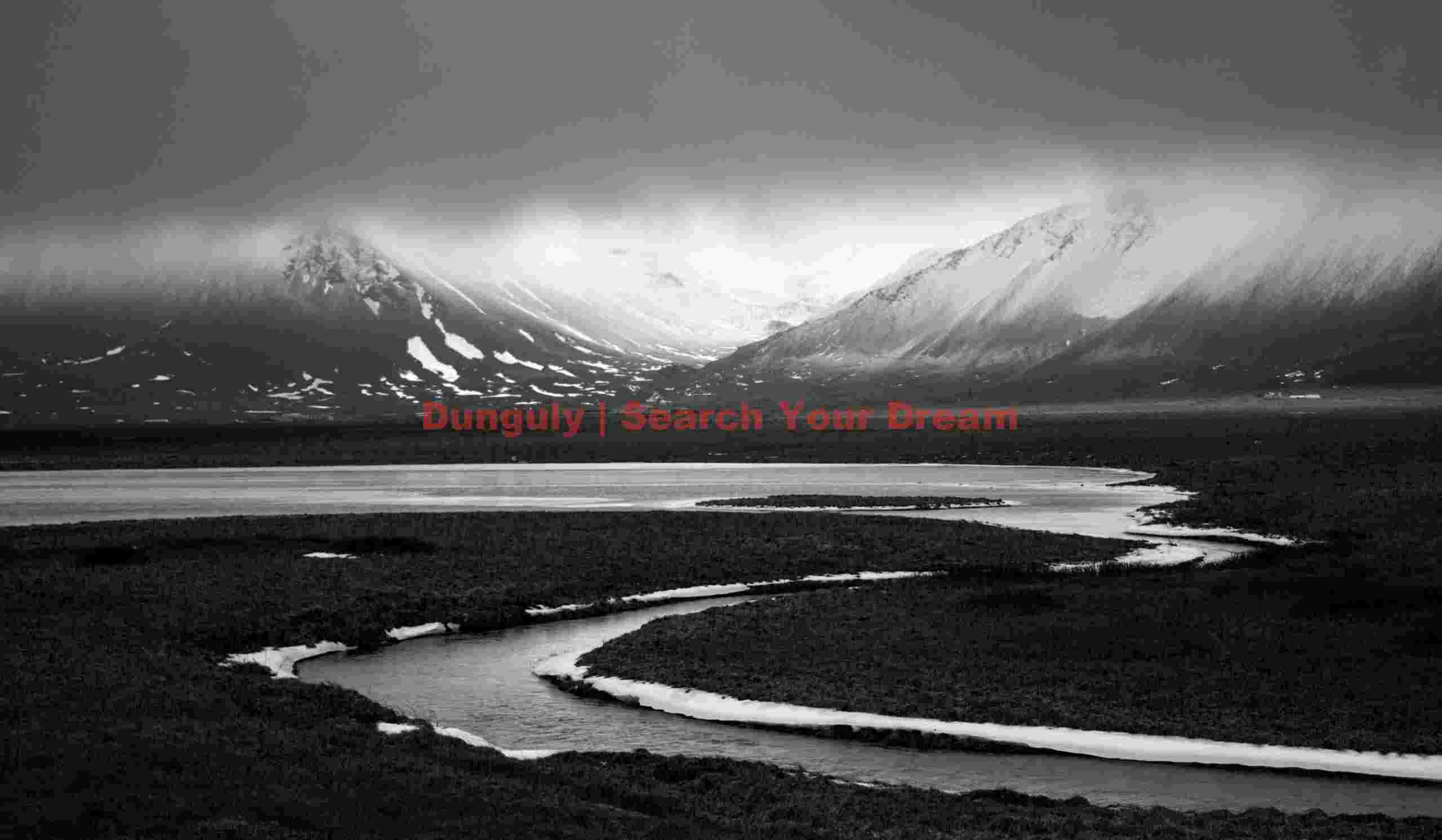 Glacial Ice Formation at Typical Icelandic weather