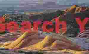 Yant Flat domes catching first sunlight