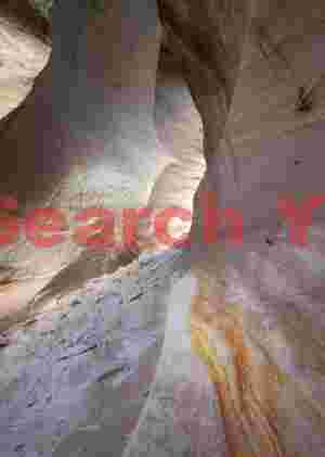 Golden Waves of Rippled Stone Desert