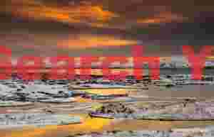 Yellow sky; Pingvellir