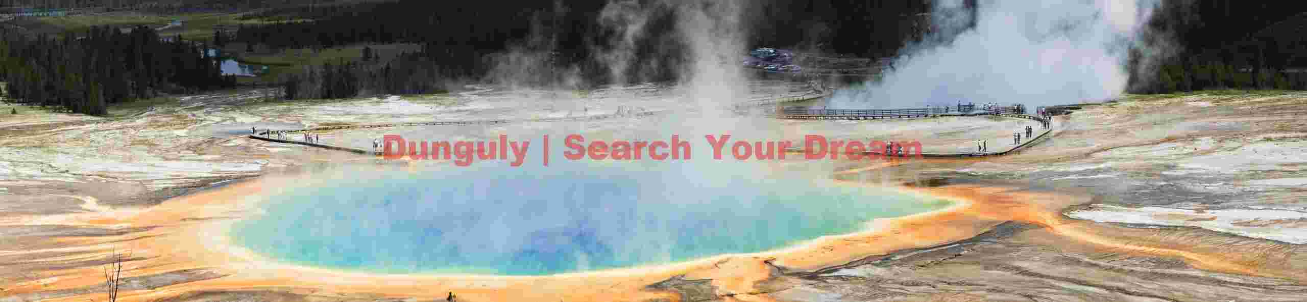 Yellowstone - Great Prismatic Spring panorama