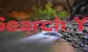 Cascade in the Zion Narrows