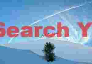 Zion - mesa with clouds and contrail