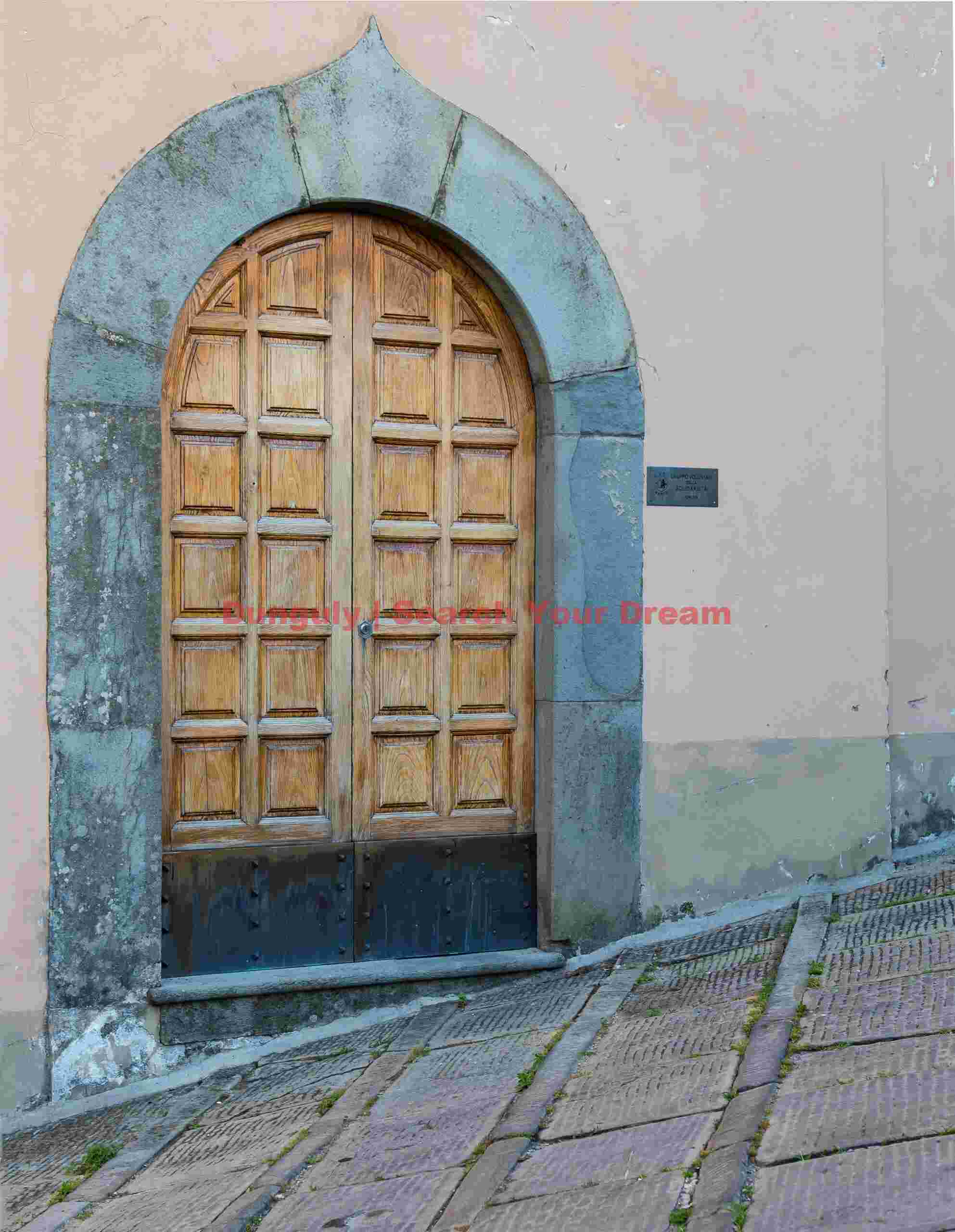 Arched doorway