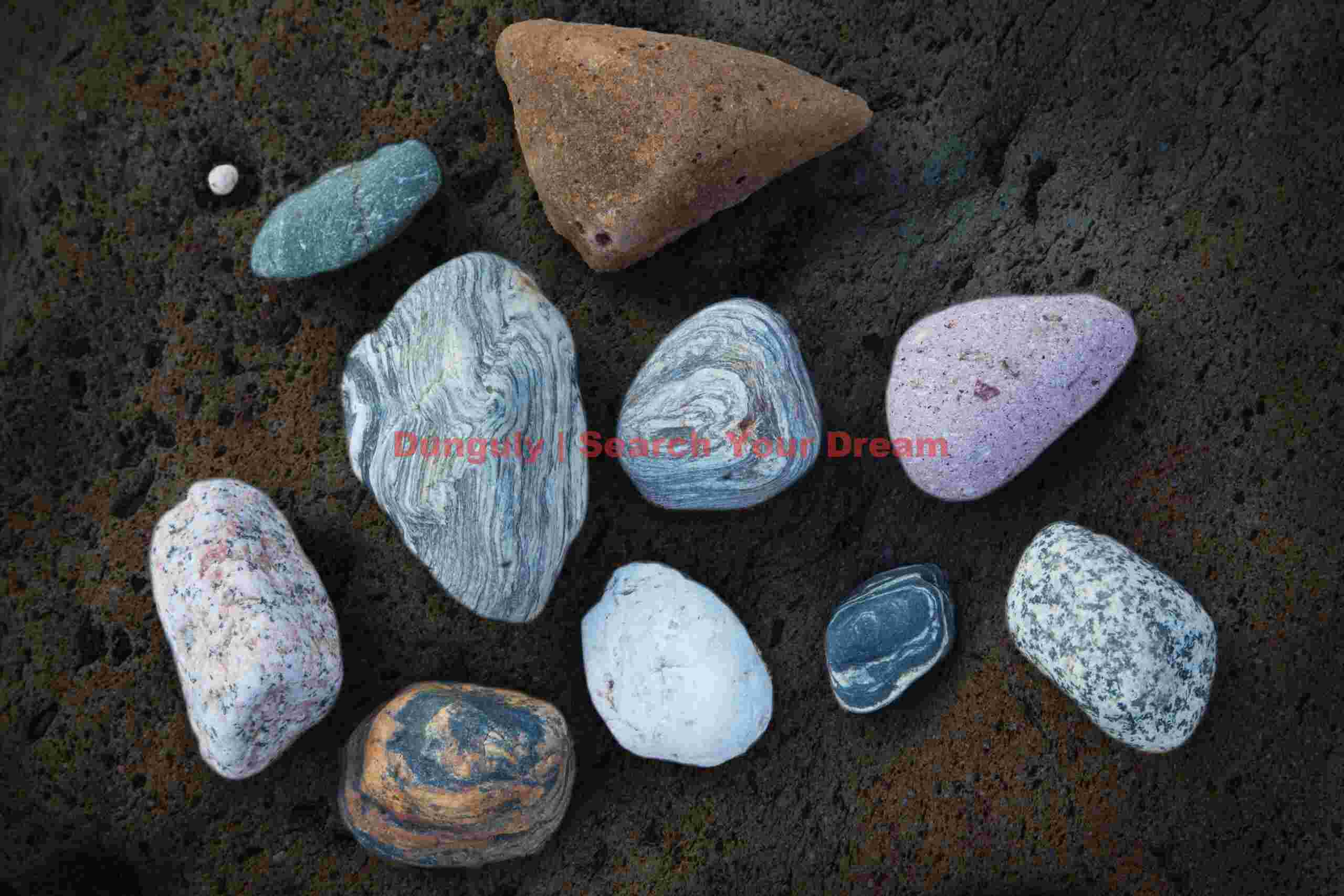 Smooth Pebbles Along Lago Carrera Shore
