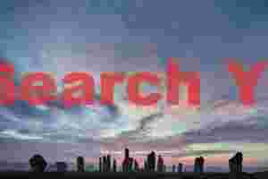 Callanish standing stones, cloud whisps