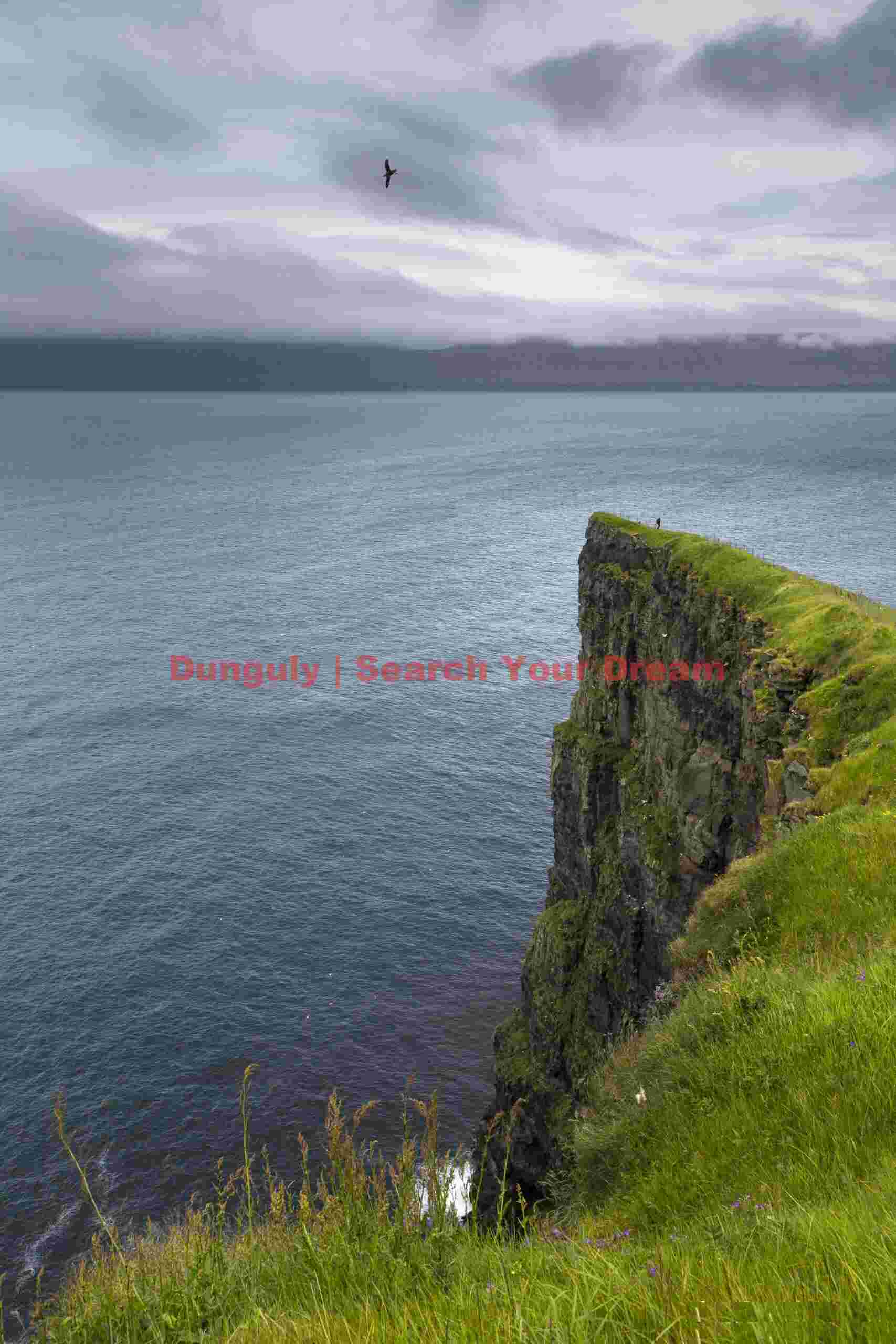 Cliffs above Gjógv