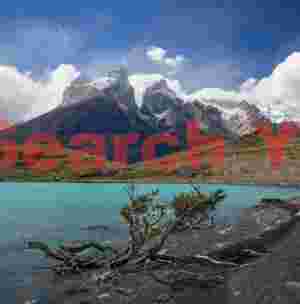 Cuernos del Paine viewed across Lago Nordenskjöld