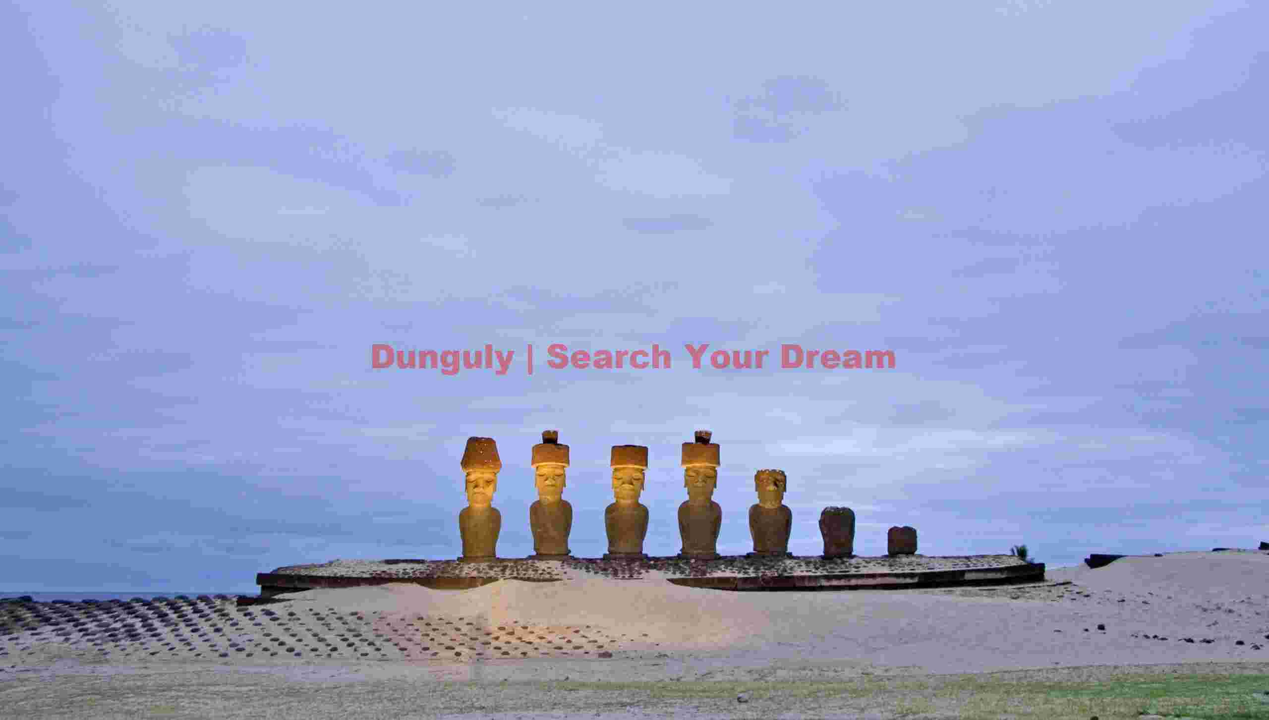 Easter Island - Anakena - Five and a Bit Moai