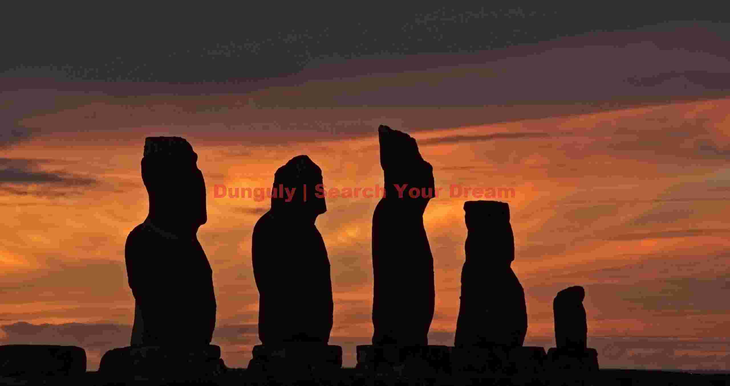 Easter Island - Tahai - Five Moai