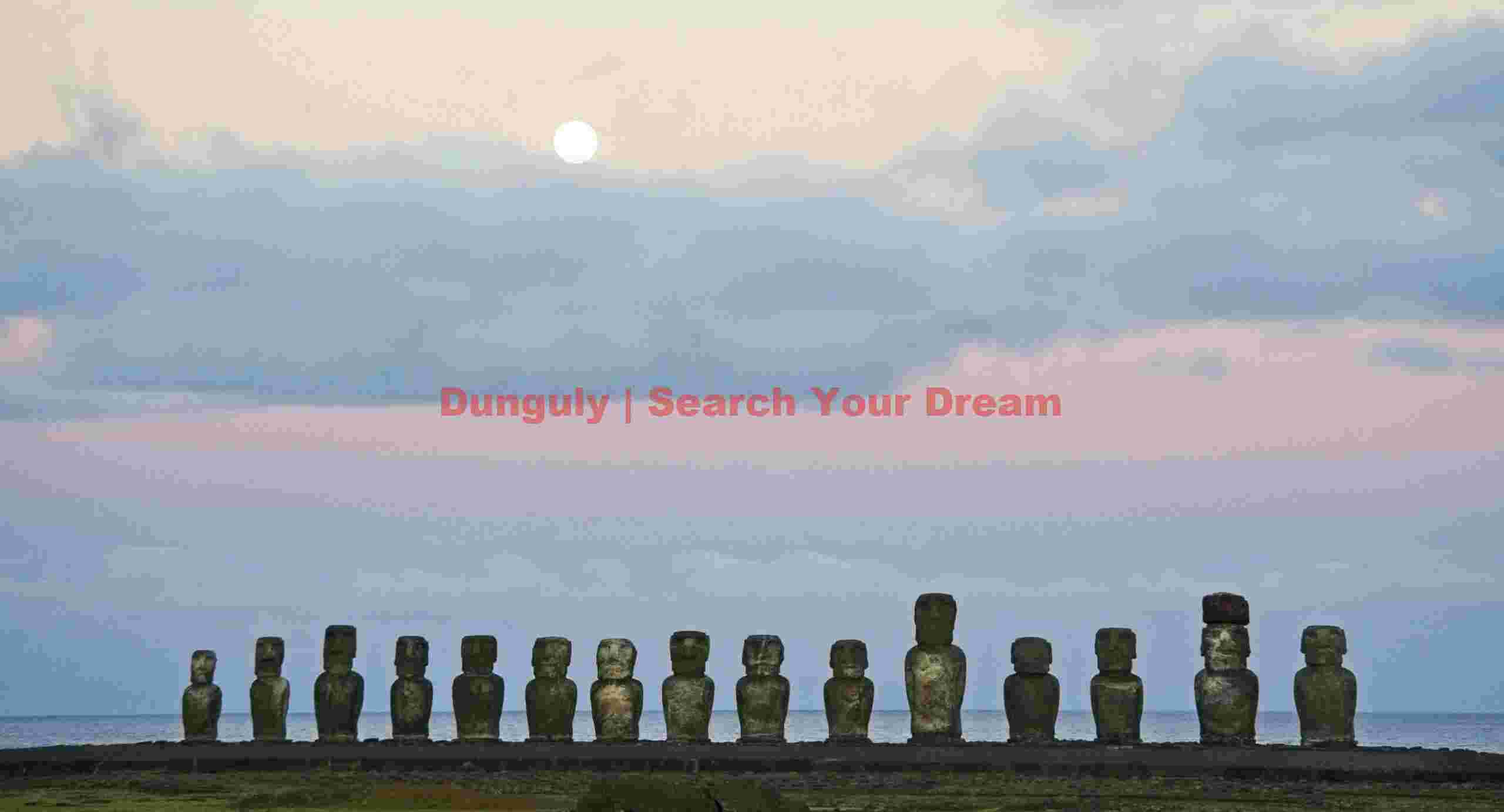 Easter Island - Tongariki - Moonrise