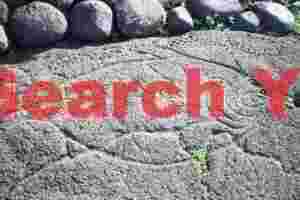 Easter Island - Tongariki - Tuna Petroglyph