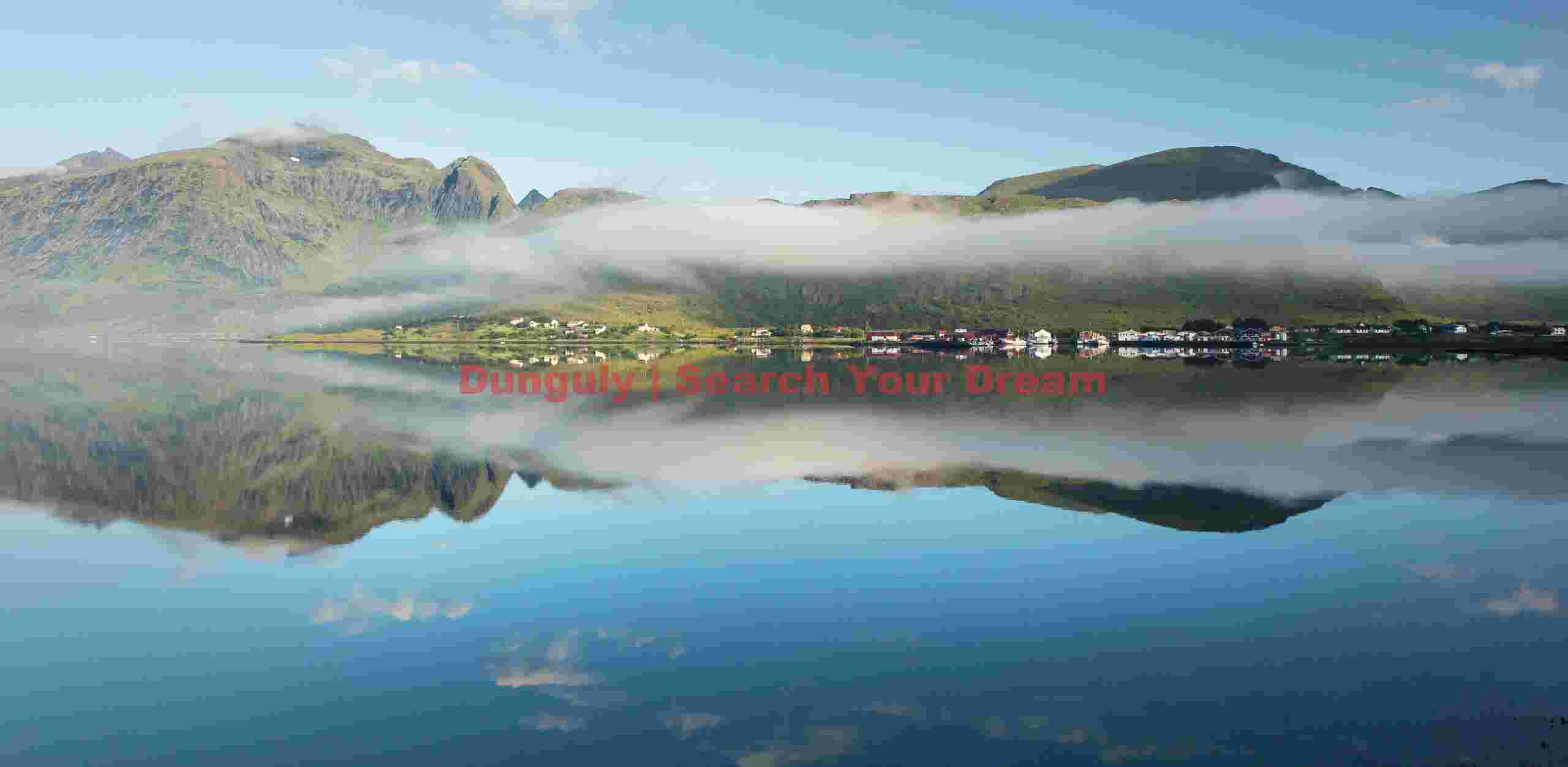 Fredvang in a misty parenthesis