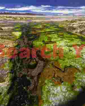 Green thermal spring - Laguna Verde