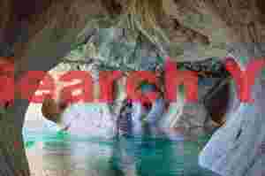 Inside the Marble Caves