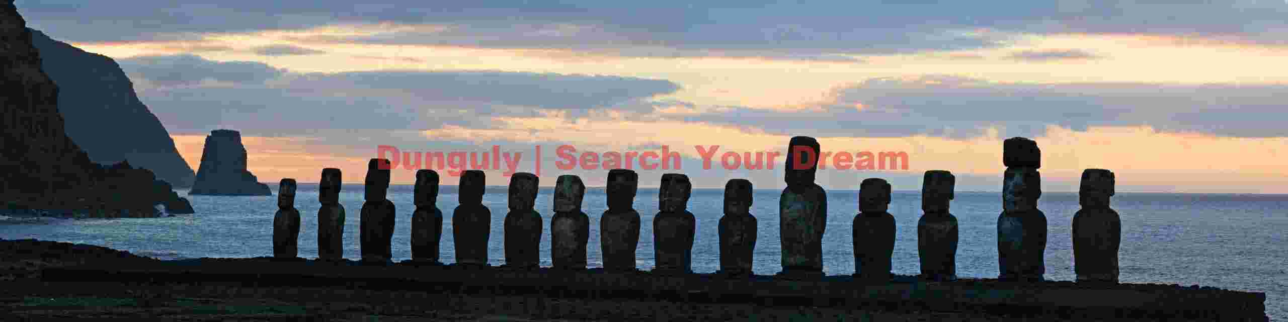 Island Tongariki - High Res Panorama