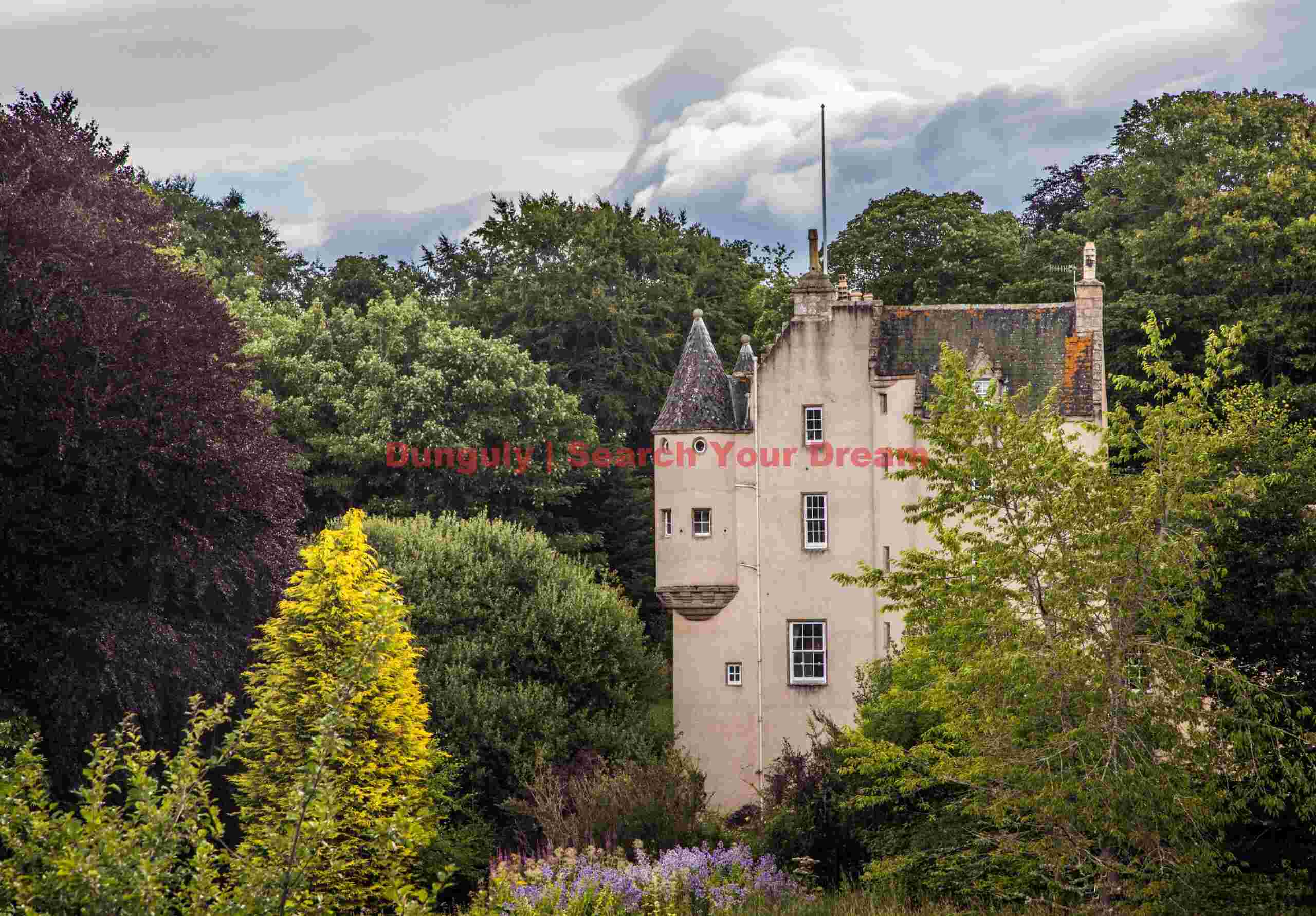 Lickleyhead Castle, Aberdeenshire, Scotland