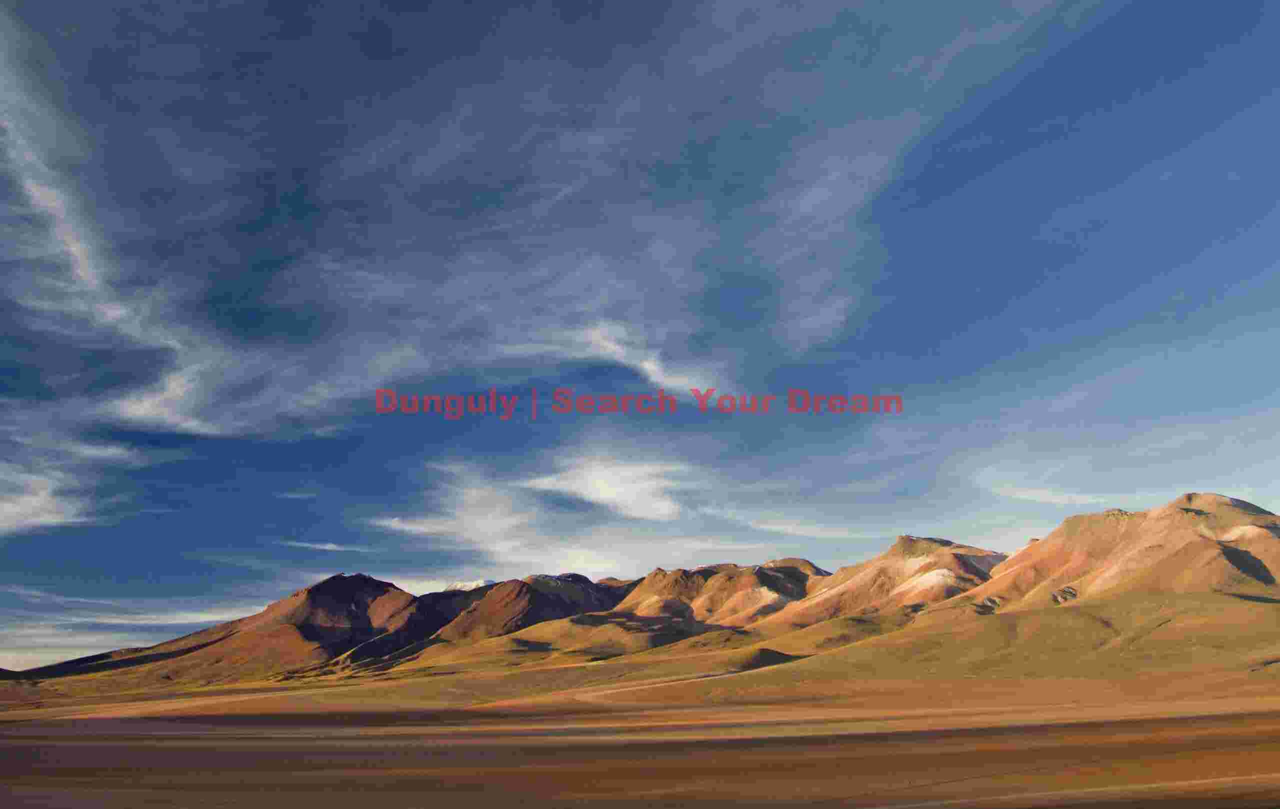 Mountain sunrise near Hotel de Desierto