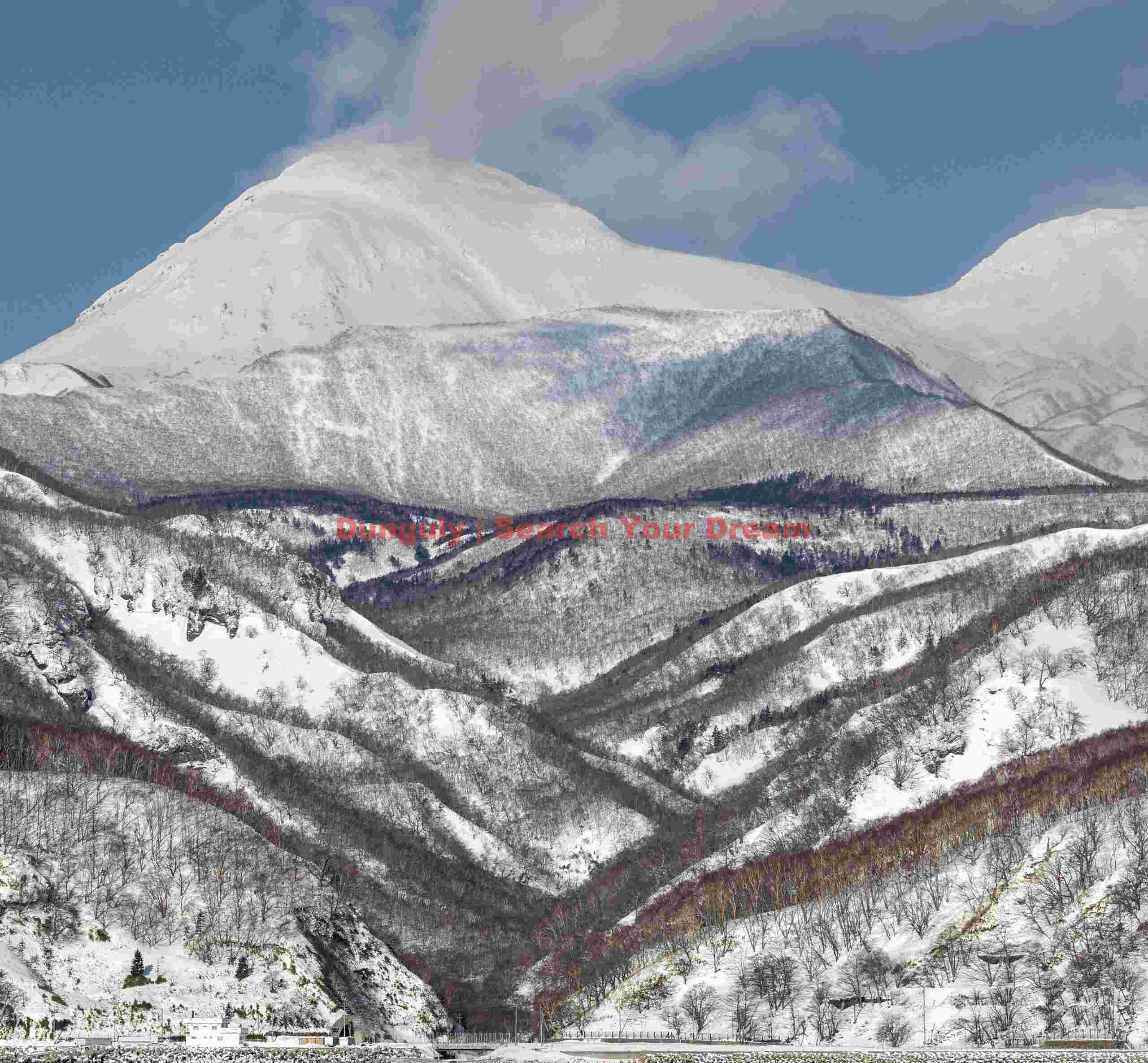 Mountains above Rausu, Hokkaido