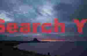 Northumbria; Lindisfarne castle at daybreak