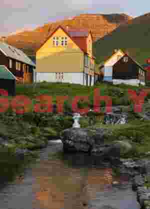 Stream running through the village