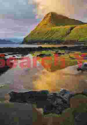 Sunrise mountain reflection