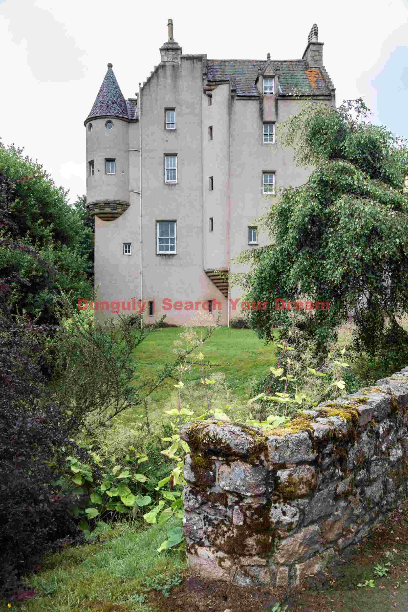 View from the entrance drive