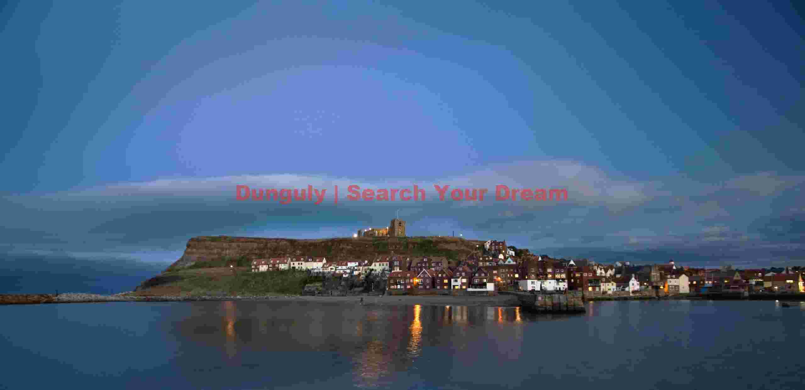 Whitby Abbey and old town