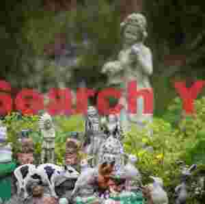 ottage garden overrun with nick nacks #2