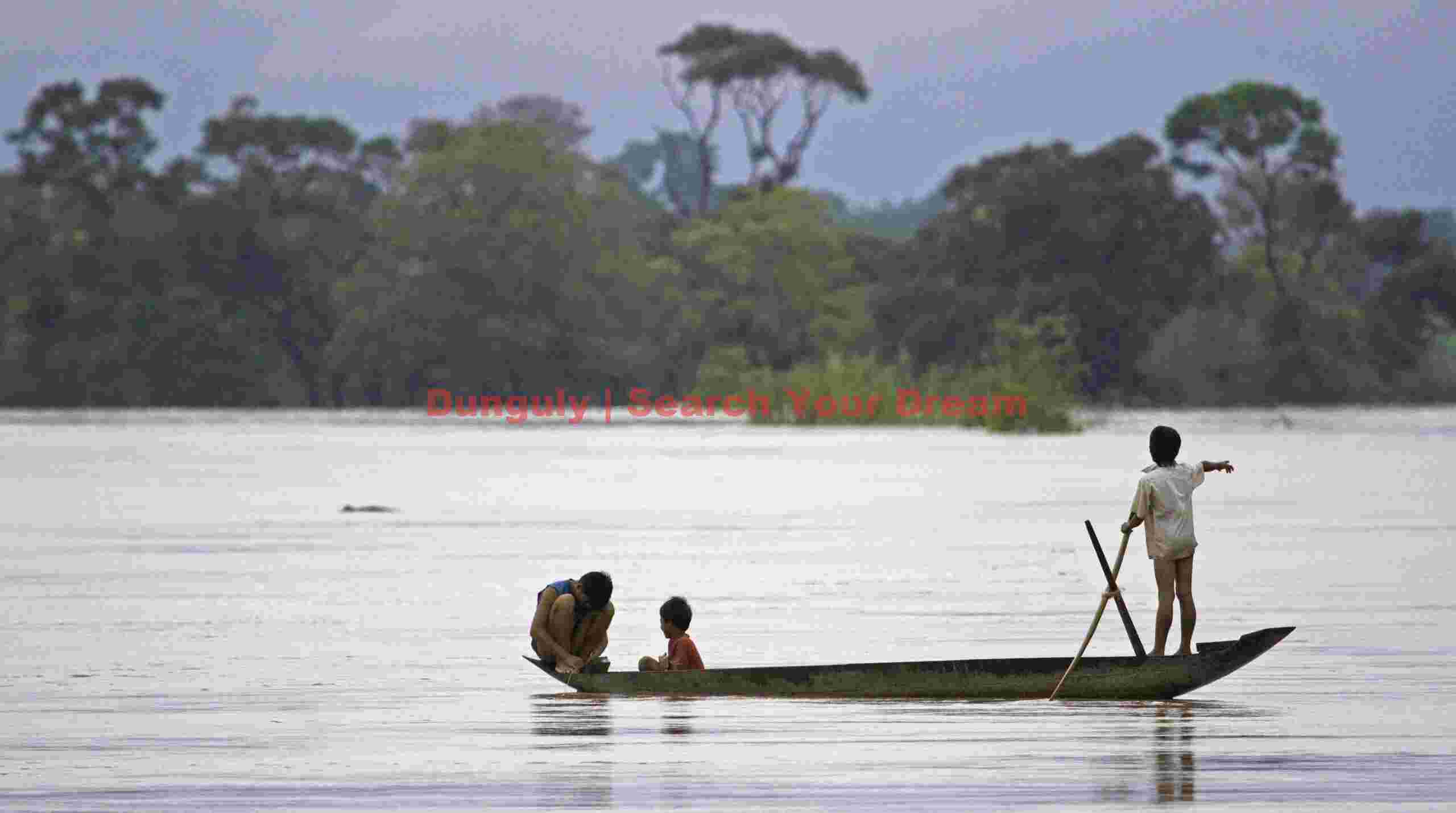 Children boating