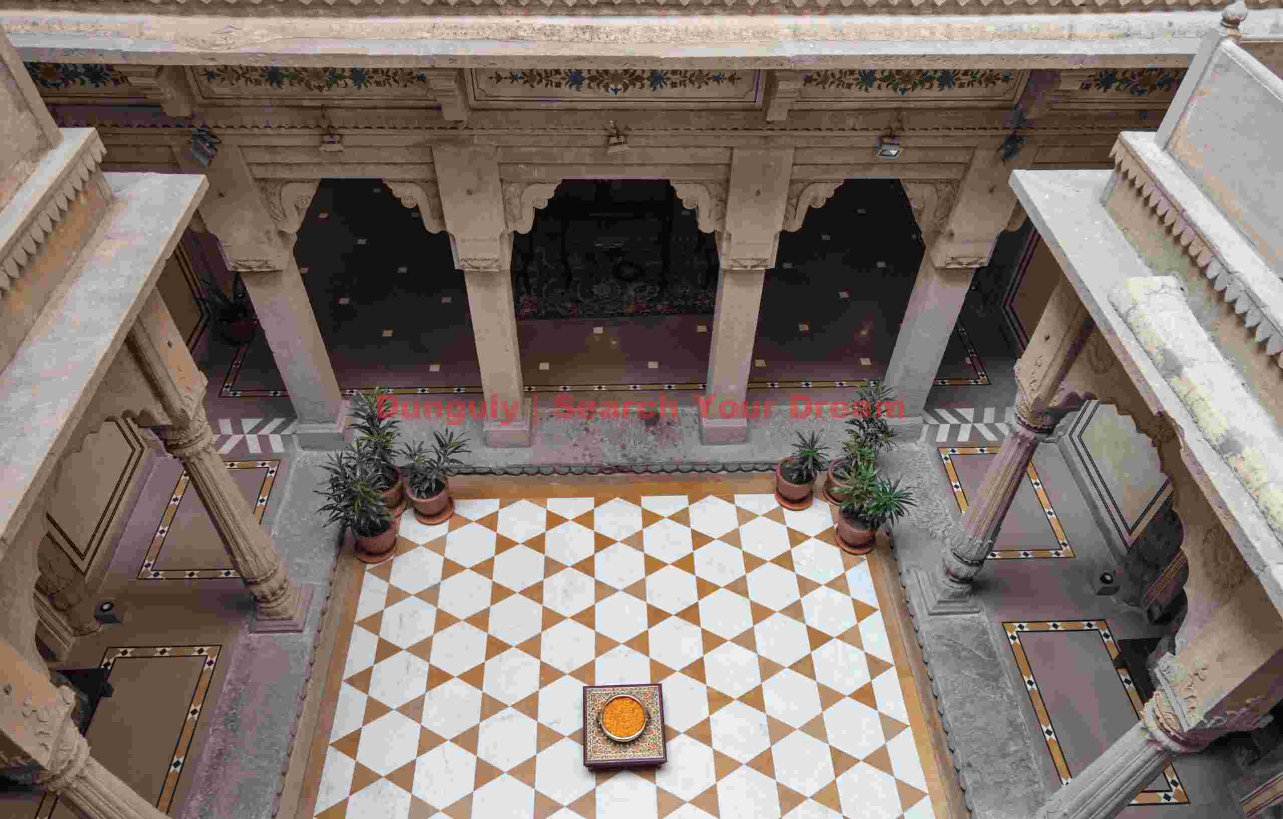 Courtyard - Brijrama Palace