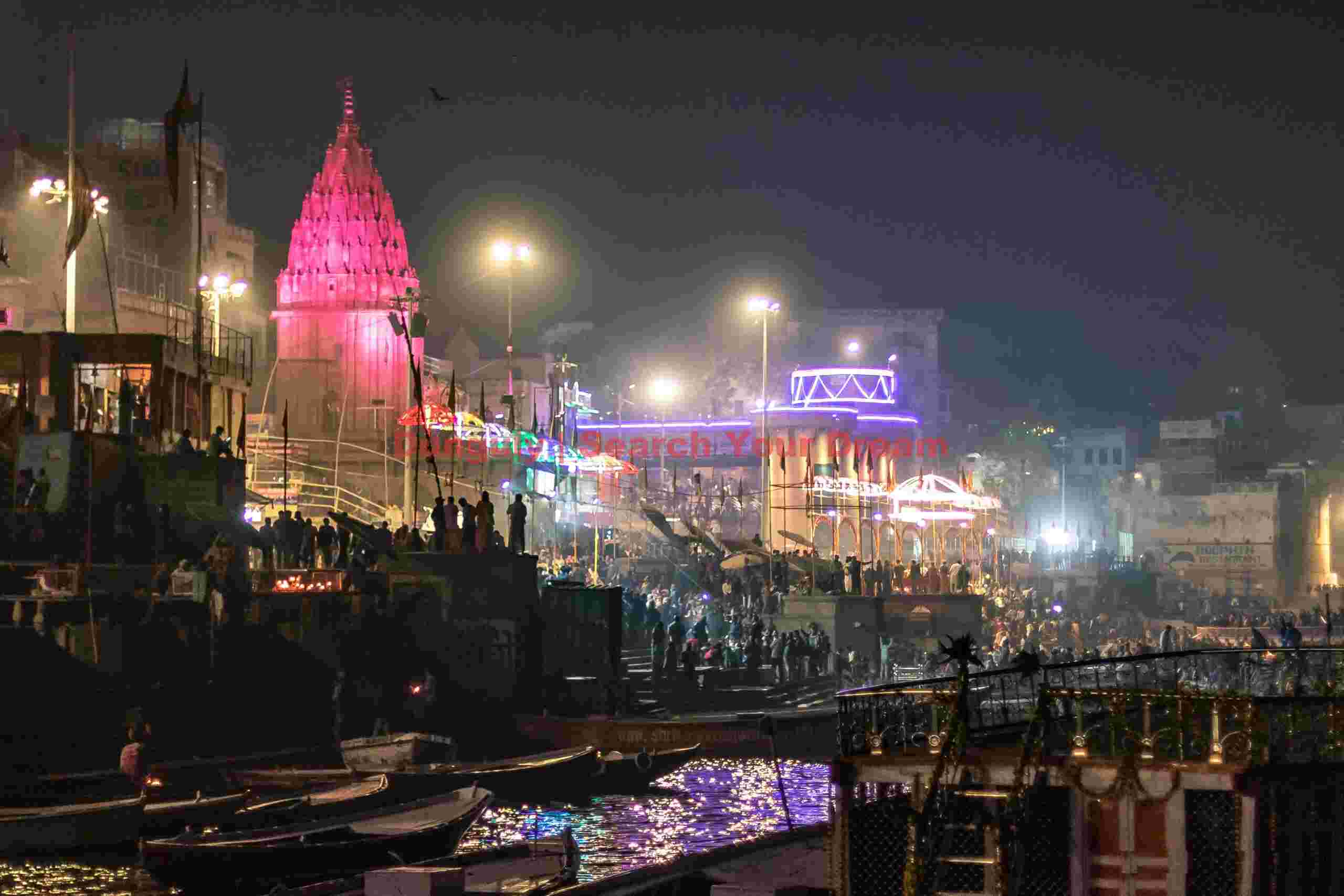 Dasawamedh Ghat before the Aarti ceremoy