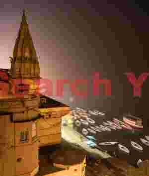 Early morning view from Brijrama Palace