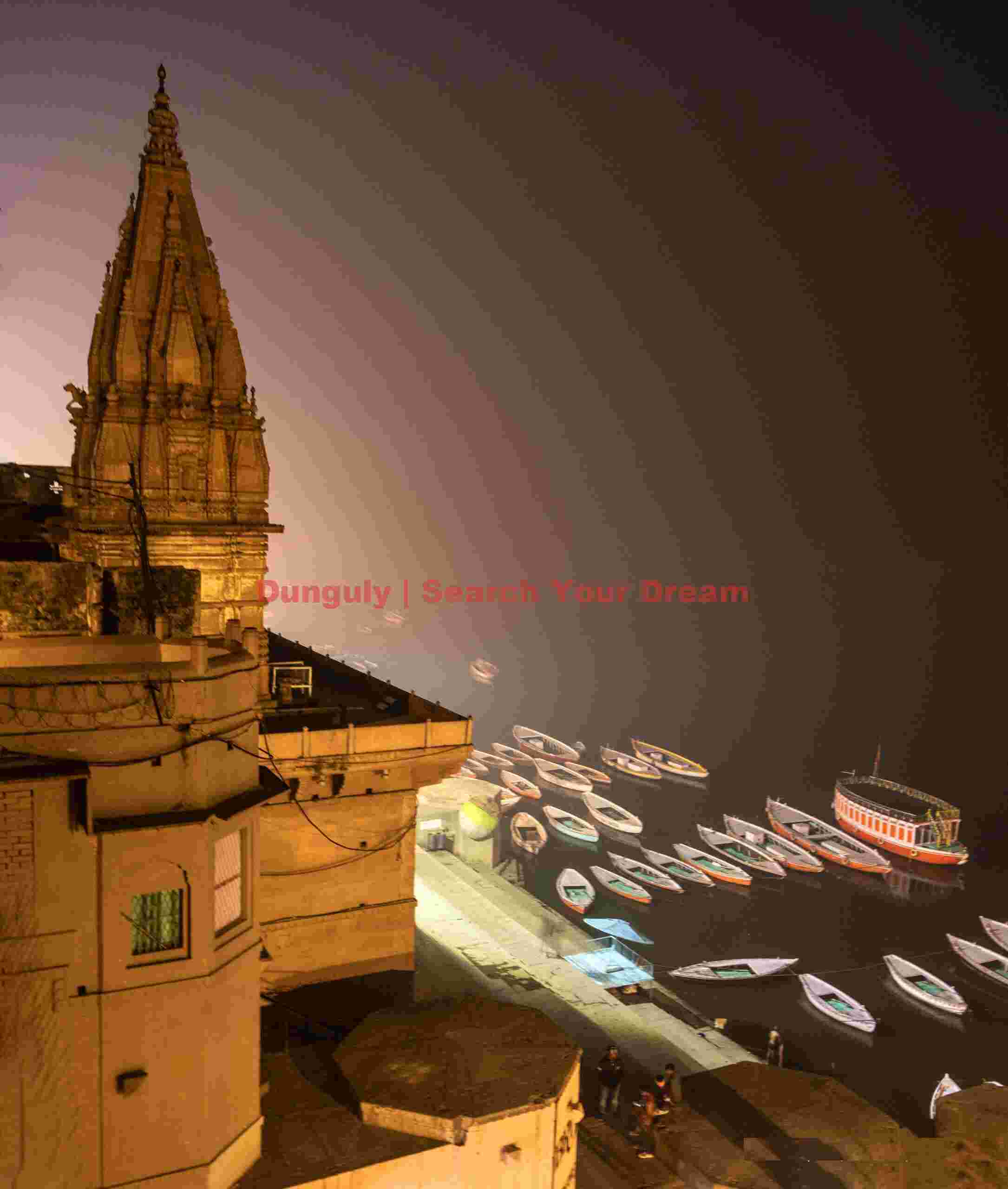 Early morning view from Brijrama Palace