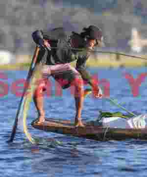 Fisherman; Inle Lake, Burma