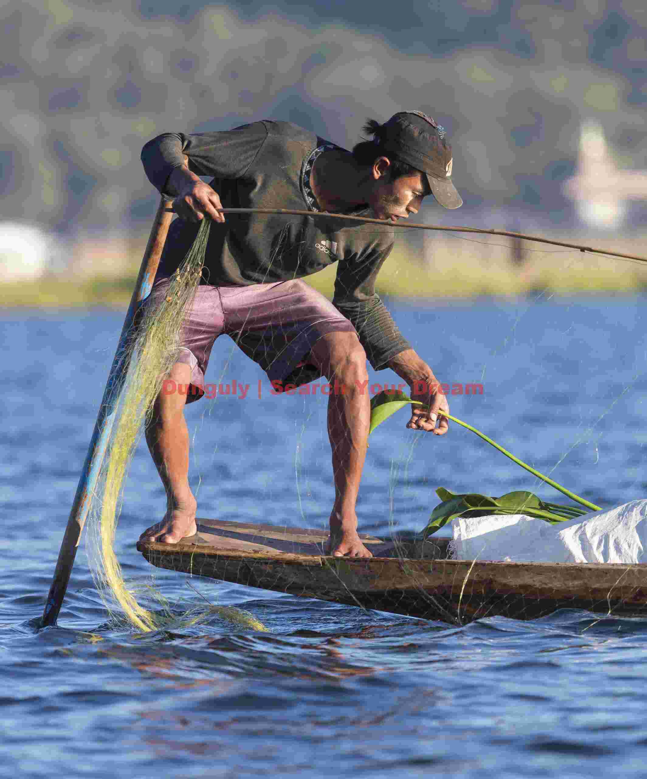 Fisherman; Inle Lake, Burma